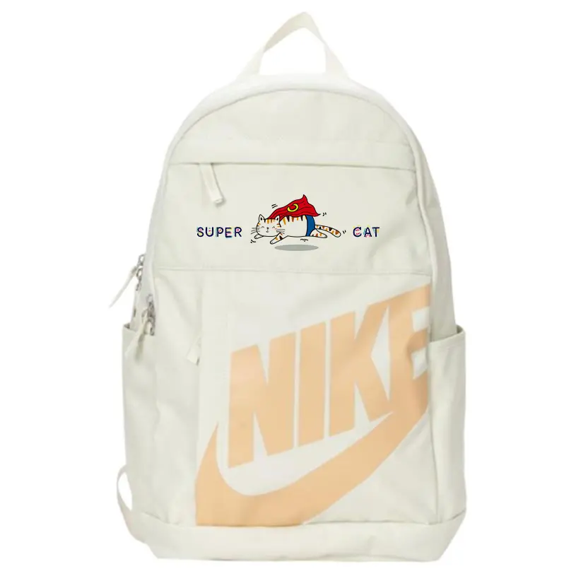 

Nike Тканевый рюкзак унисекс белый, Superman Cat