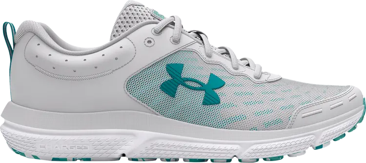 

Кроссовки Wmns Charged Assert 10 'Halo Grey Circuit Teal', серый
