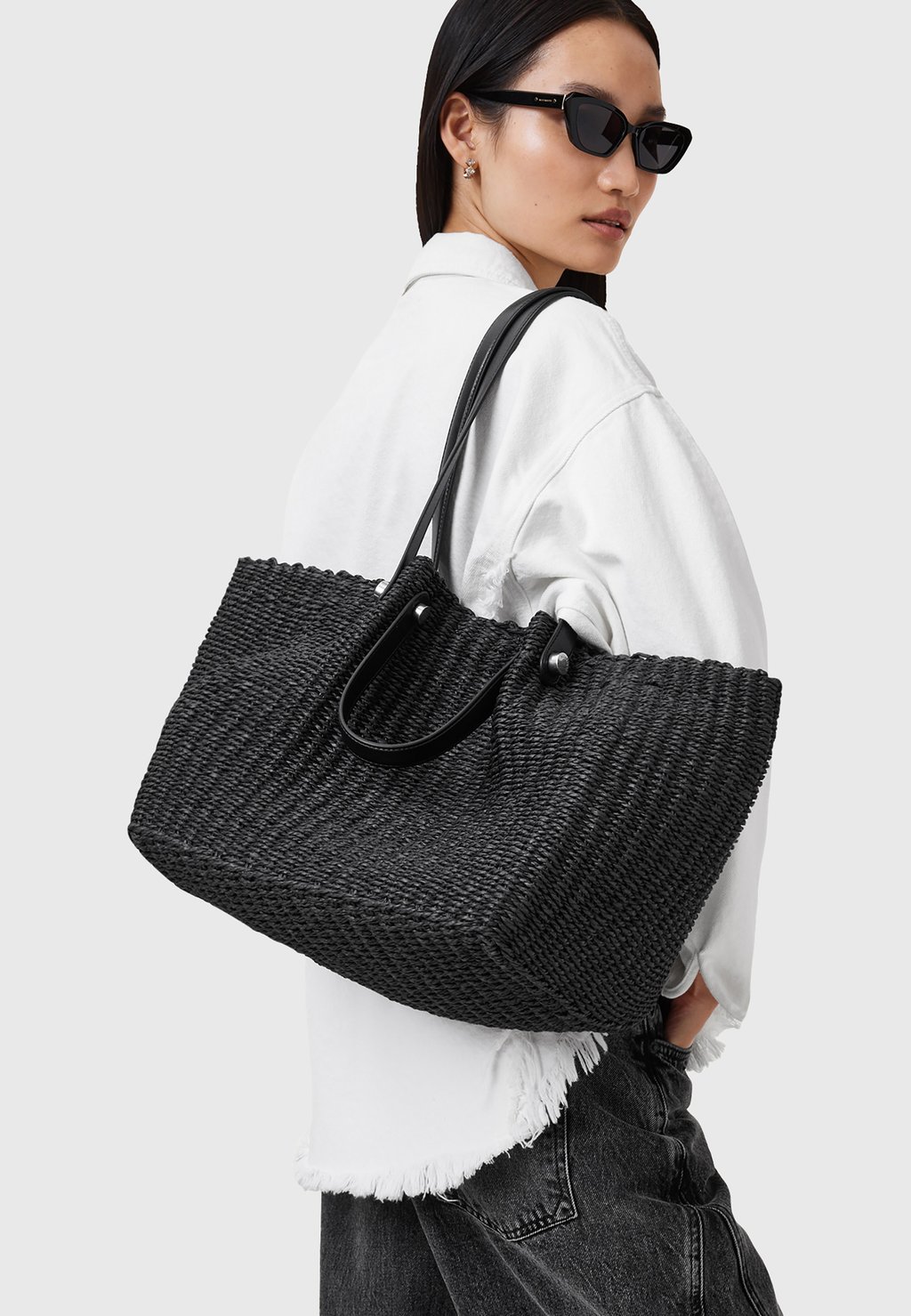 

Сумка для покупок ALLINGTON TOTE AllSaints, черный