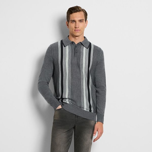 

Мужская поло с вертикальной полосой Van Heusen