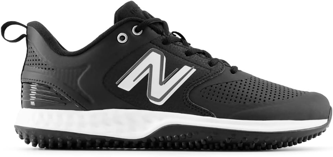 Мужские кроссовки New Balance Fresh Foam 3000 V6 для игры на искусственном газоне, белый/черный — фото 2