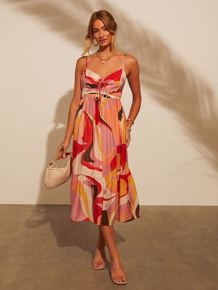 

Платье до колена Milan Kiss, красочный