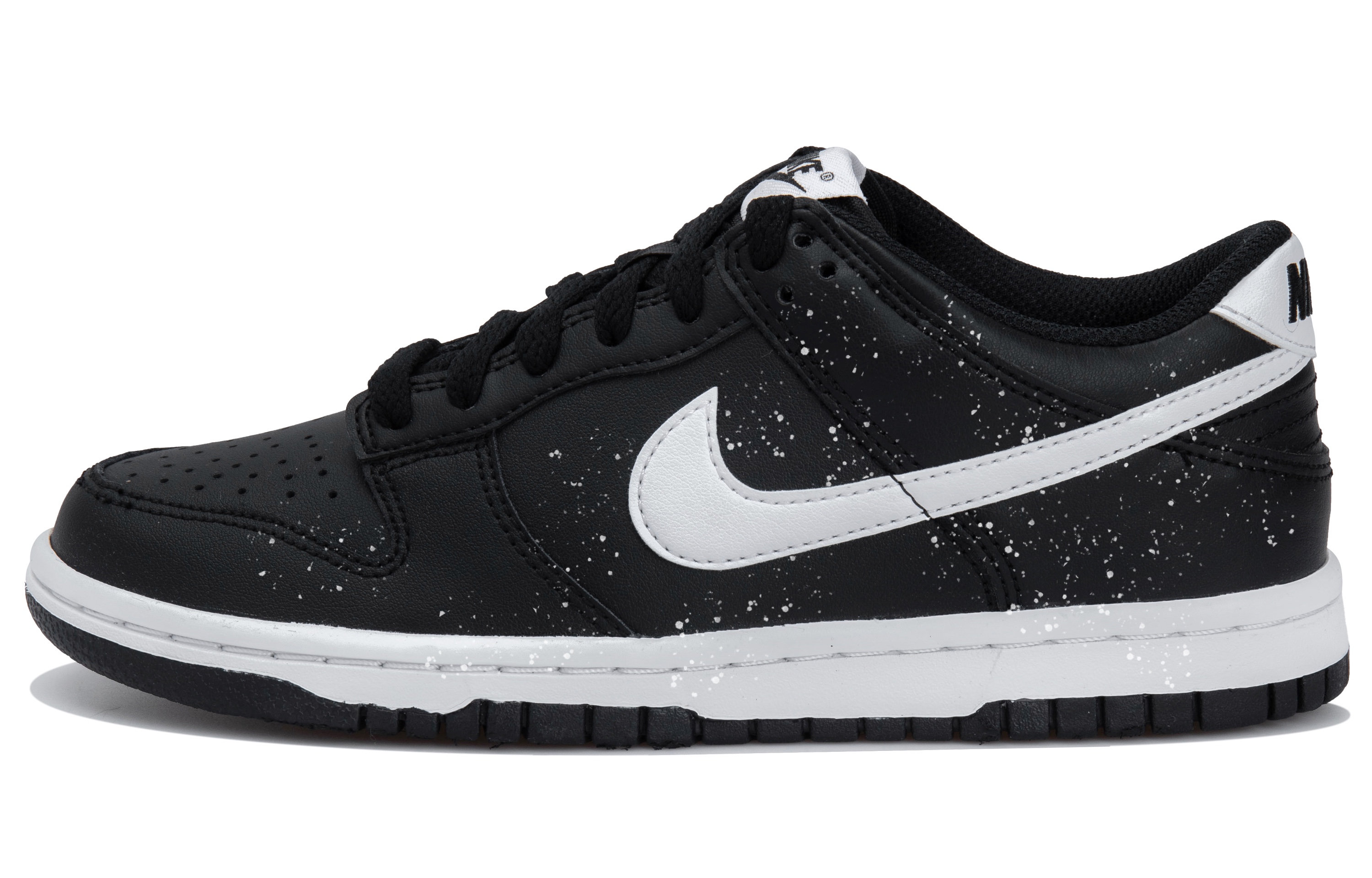 

Детские кроссовки для скейтбординга Dunk Low Top для подростков Nike, черный/белый