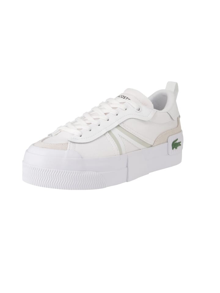 

Кроссовки на шнуровке Lacoste, белый