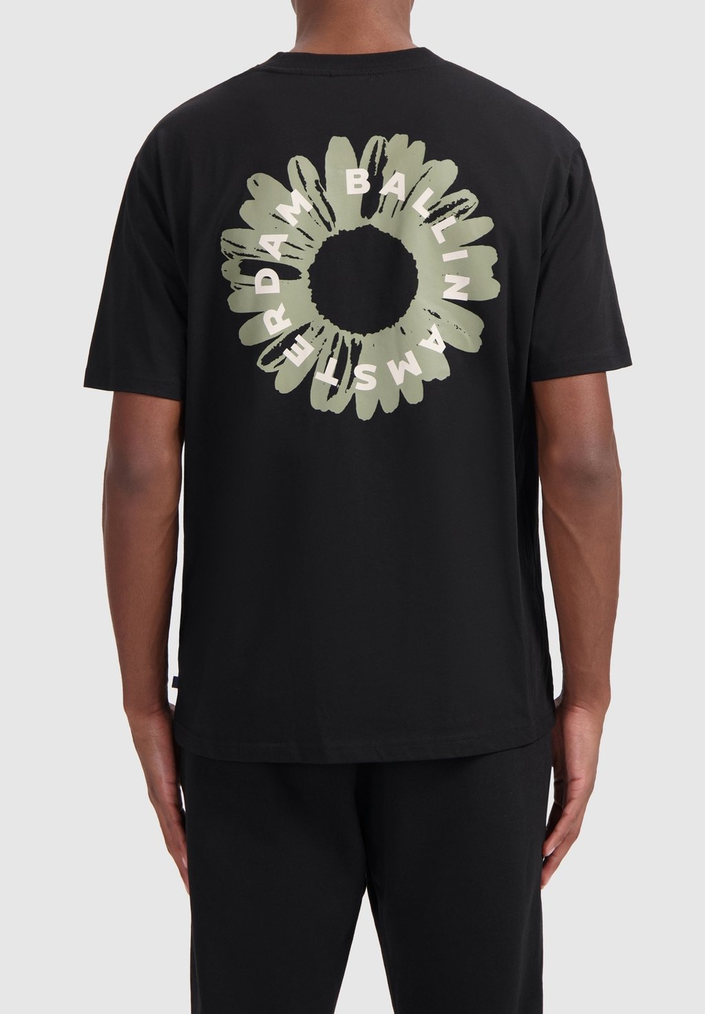 

Футболка с принтом CREWNECK Ballin, черный