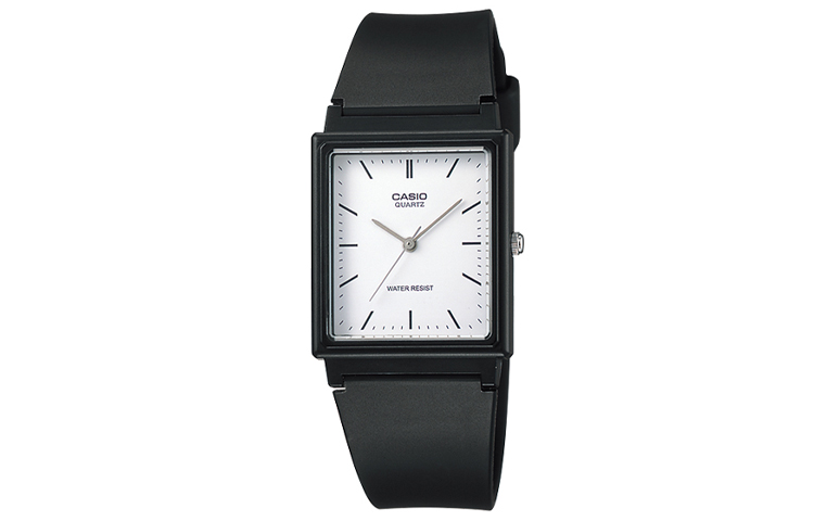 

CASIO Часы Men YOUTH White Watch MQ-27-7E, White Dial Black Strap