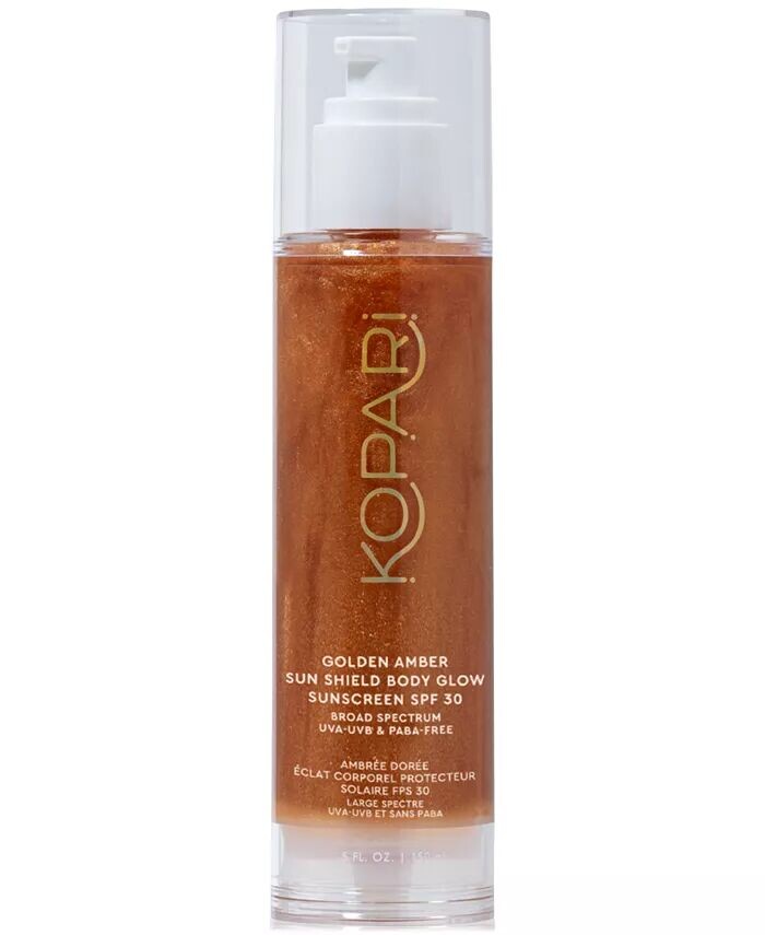 

Солнцезащитный крем Golden Amber Sun Shield Body Glow SPF 30, 5 унций Kopari Beauty