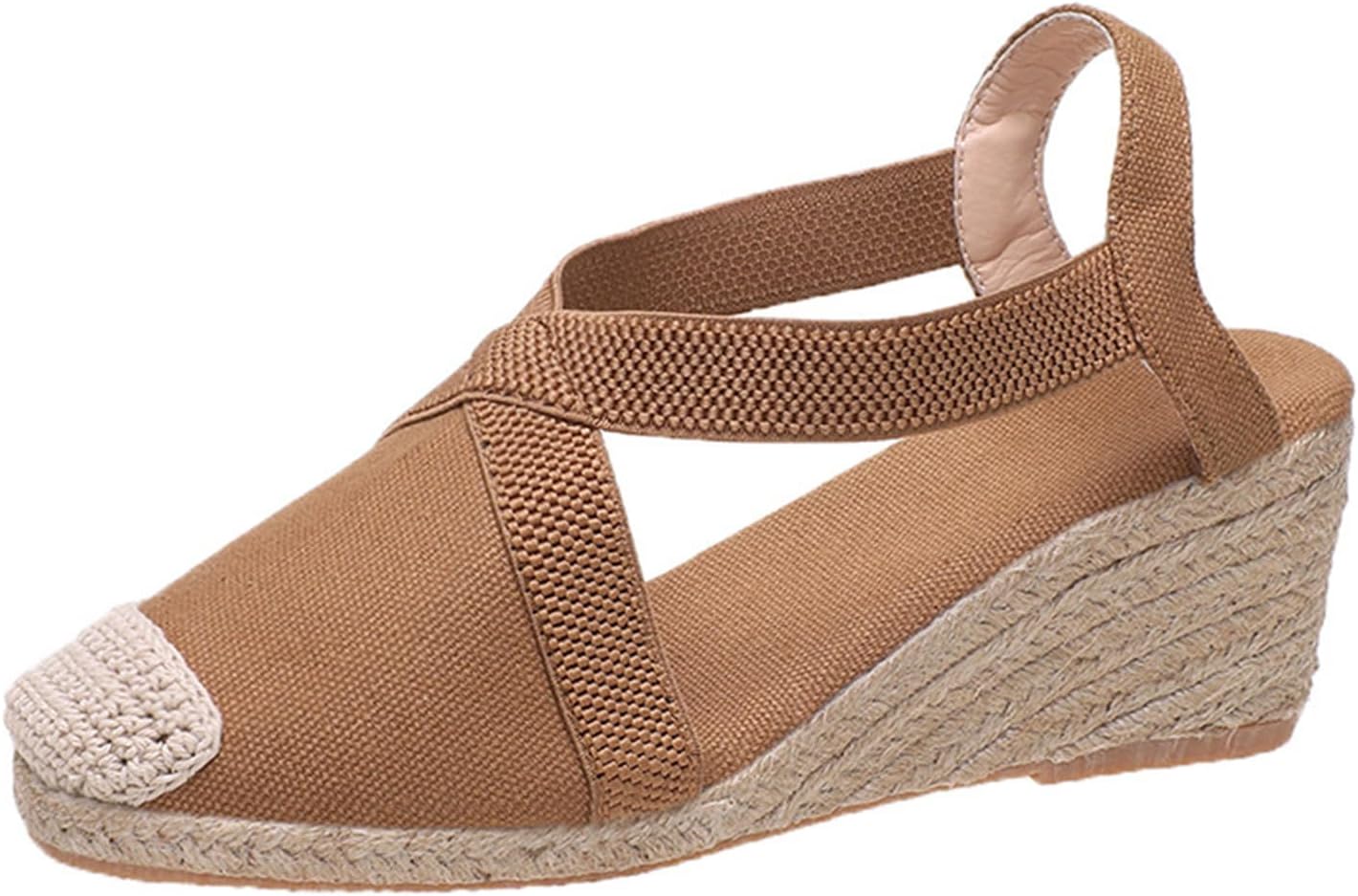 

Женские эспадрильи на танкетке ZWRXW с закрытым носком, платформой, шнуровкой, ремешком на щиколотке, открытой пяткой, заостренным носком, высокими каблуками, нарядные туфли, летняя удобная обувь для улицы, хаки