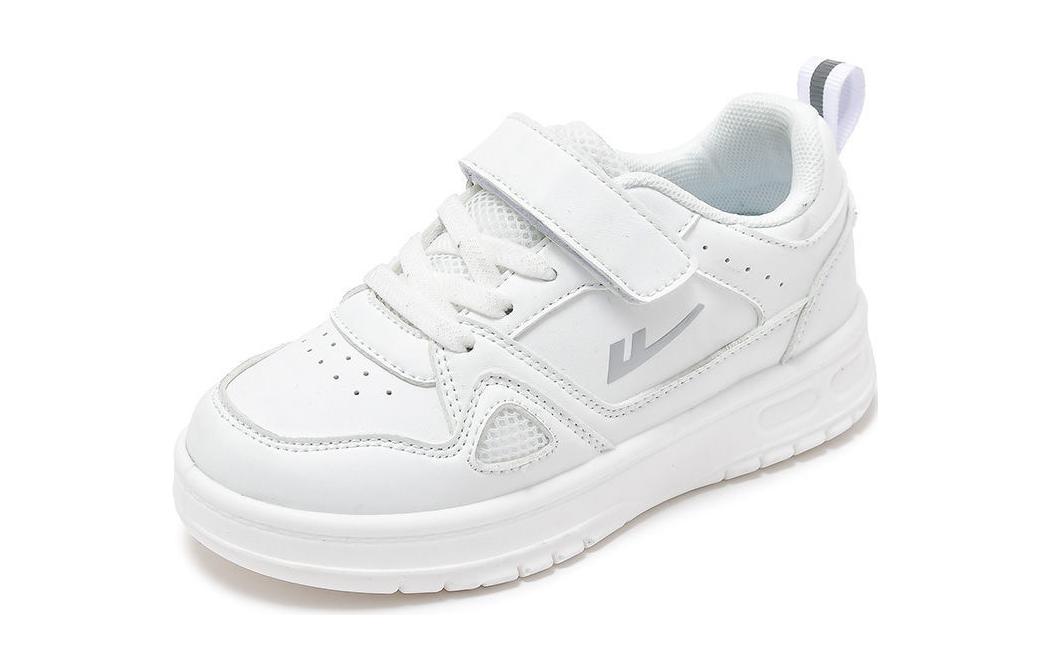 

Прочные дышащие низкие детские скейтбордические кроссовки Kids' WARRIOR, белый