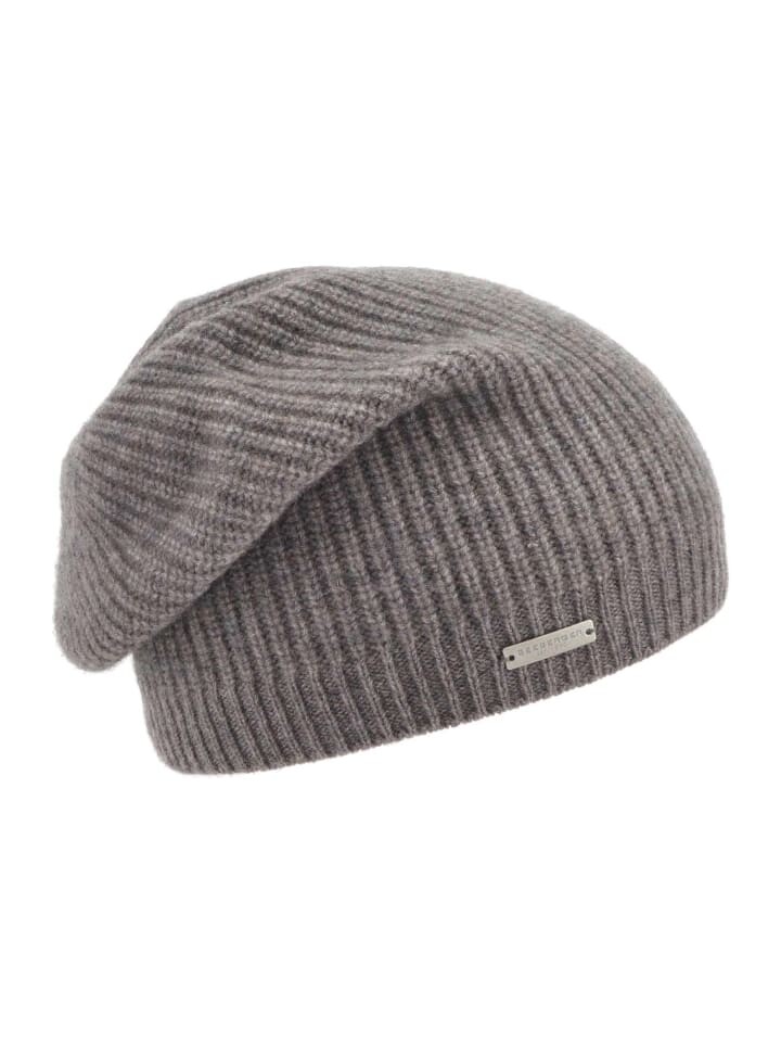 

Вязаная шапка Seeberger Strick, коричневый