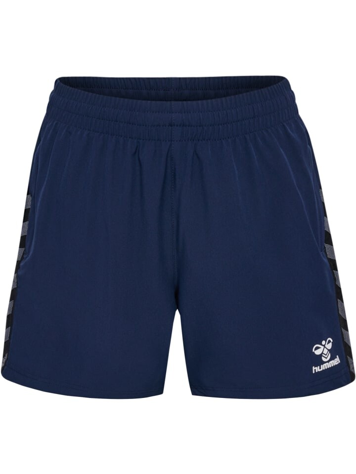 

Шорты Hummel Verstellbare Taille Shorts Hmlauthentic Multisport Damen, цвет MARINE