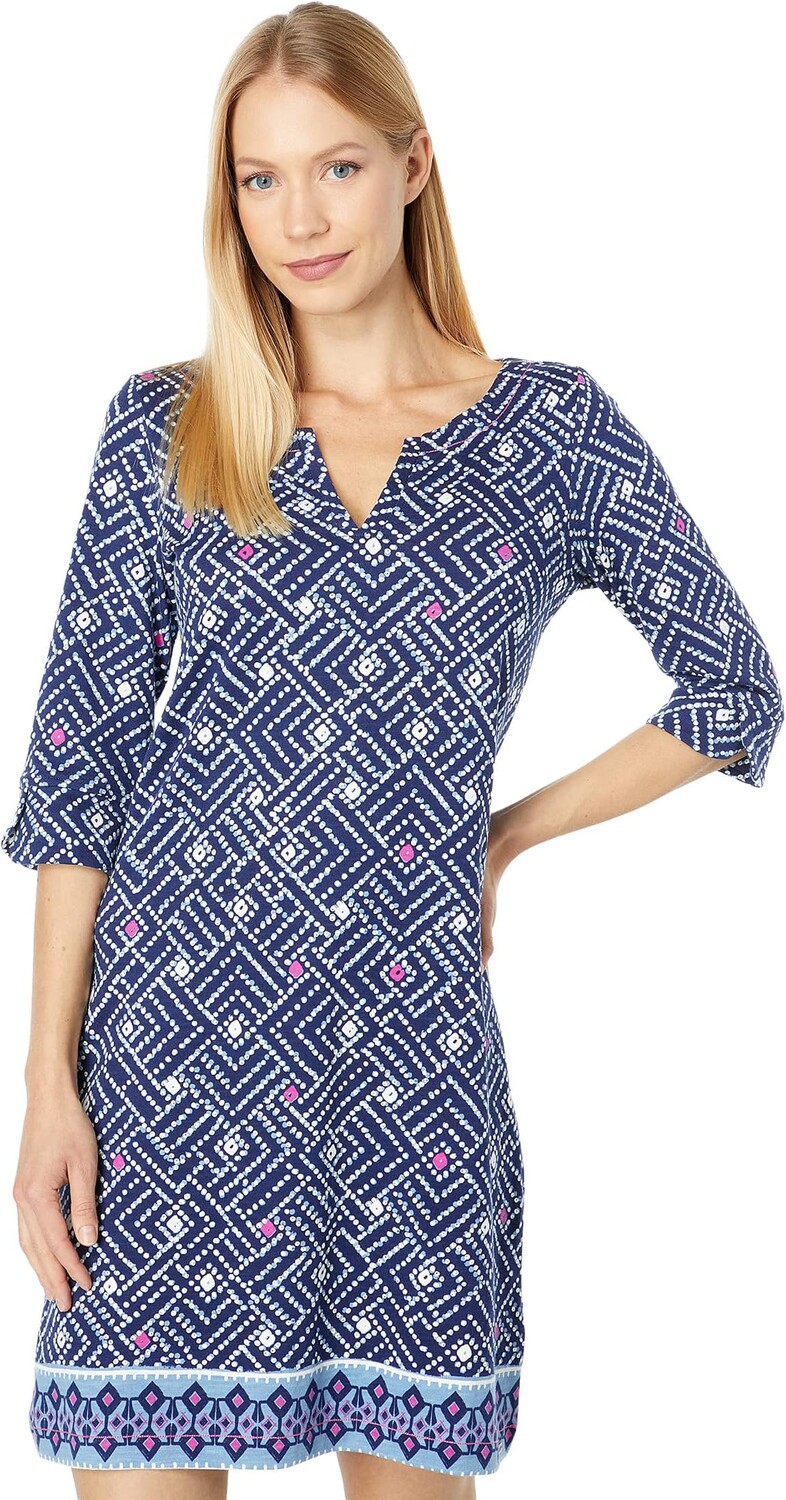 

Платье Люси Hatley, цвет Blue/Popped Ikat