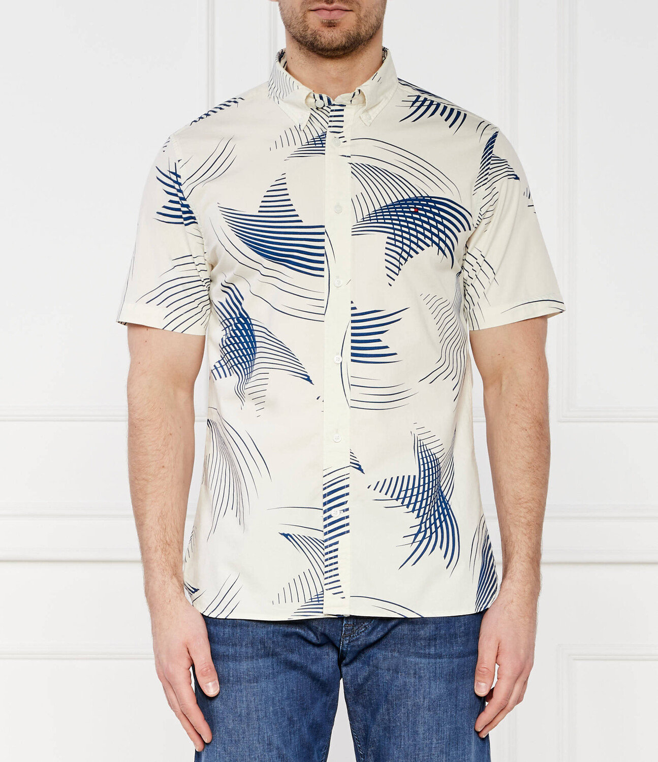 

Рубашка Tommy Hilfiger MOTION STARS Regular Fit, экрю