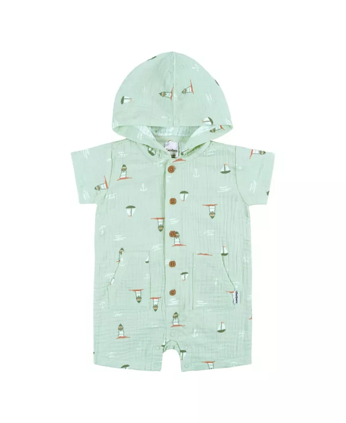 

Детский комбинезон с капюшоном для мальчиков Gerber, синий
