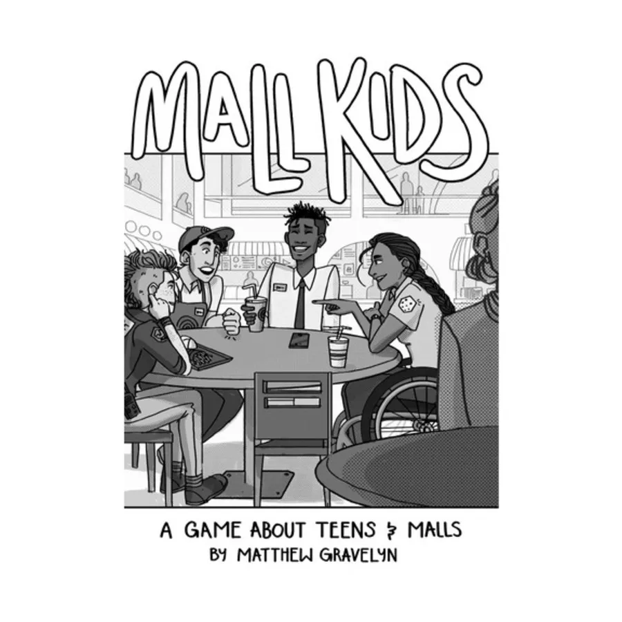 

Mall Kids (2nd Edition), Roleplaying Games (Matthew Gravelyn), мягкая обложка