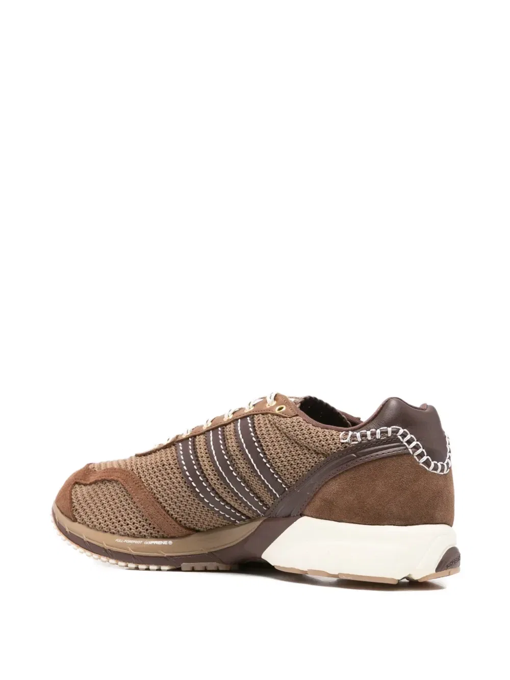 Кроссовки Wd Adizero Adios Me из замши adidas, коричневый — фото 3