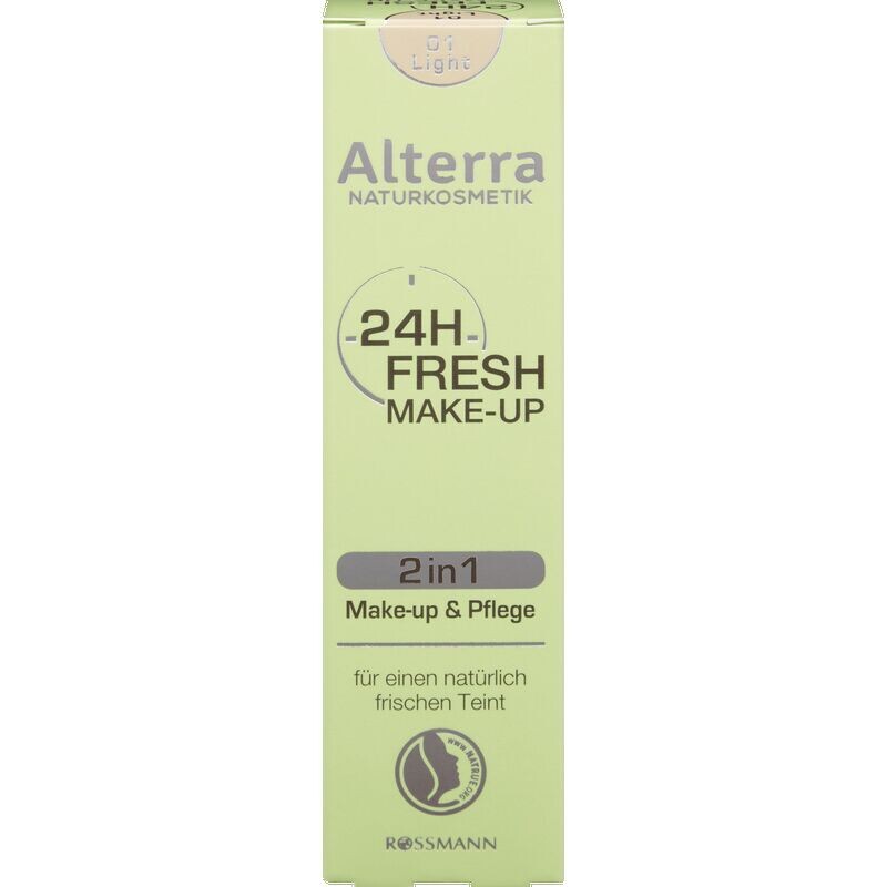 

24-часовой свежий макияж 01 – Легкий Alterra NATURKOSMETIK, 30 ml