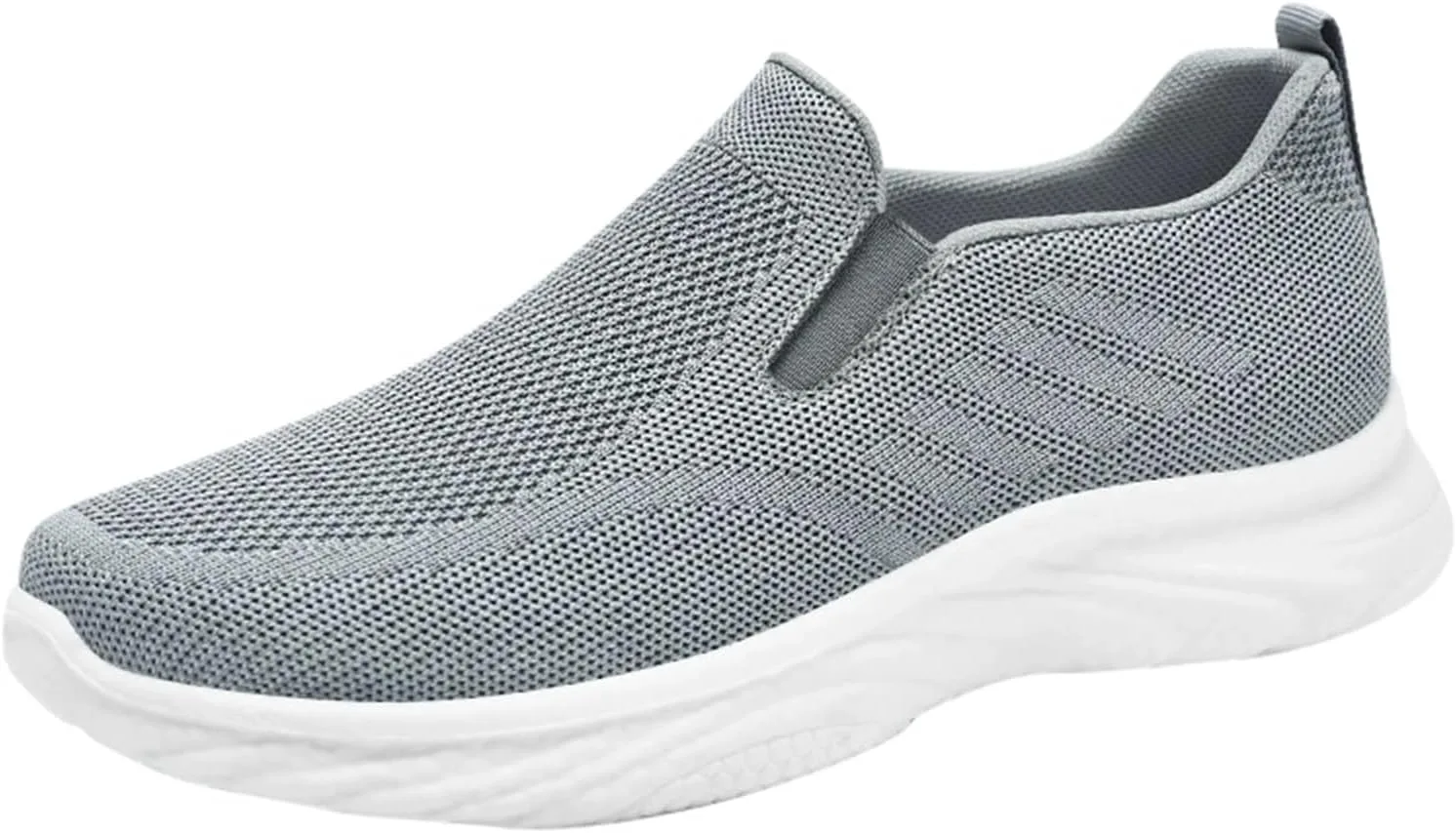 Кроссовки Generisch Herren Herren Fruhling Alle Flache Sohlen Bequeme Lazy Slip On Paar Freizeitschuhe, серый