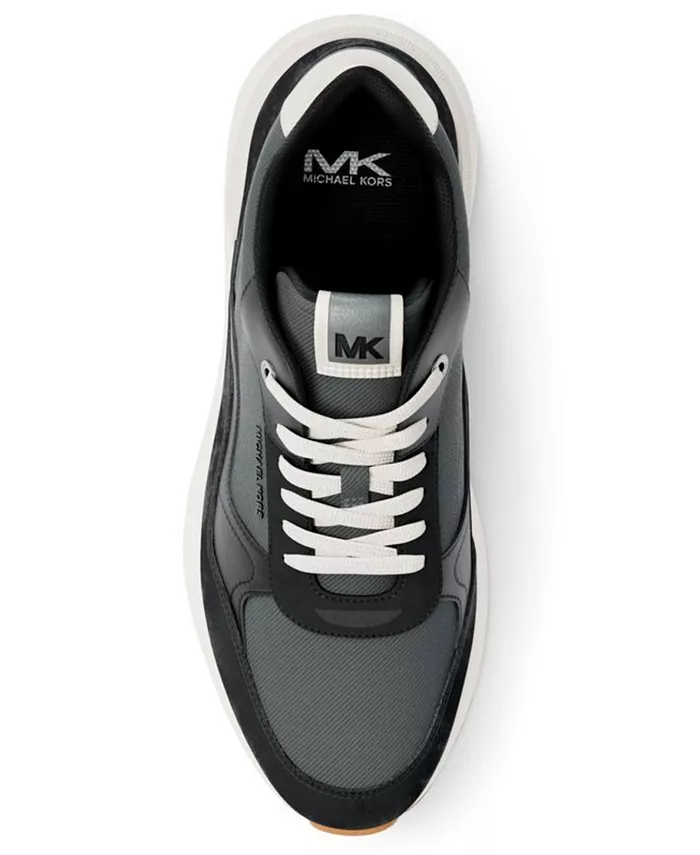 Мужские кроссовки Trevor Round Toe на шнуровке Michael Kors, синий — фото 4