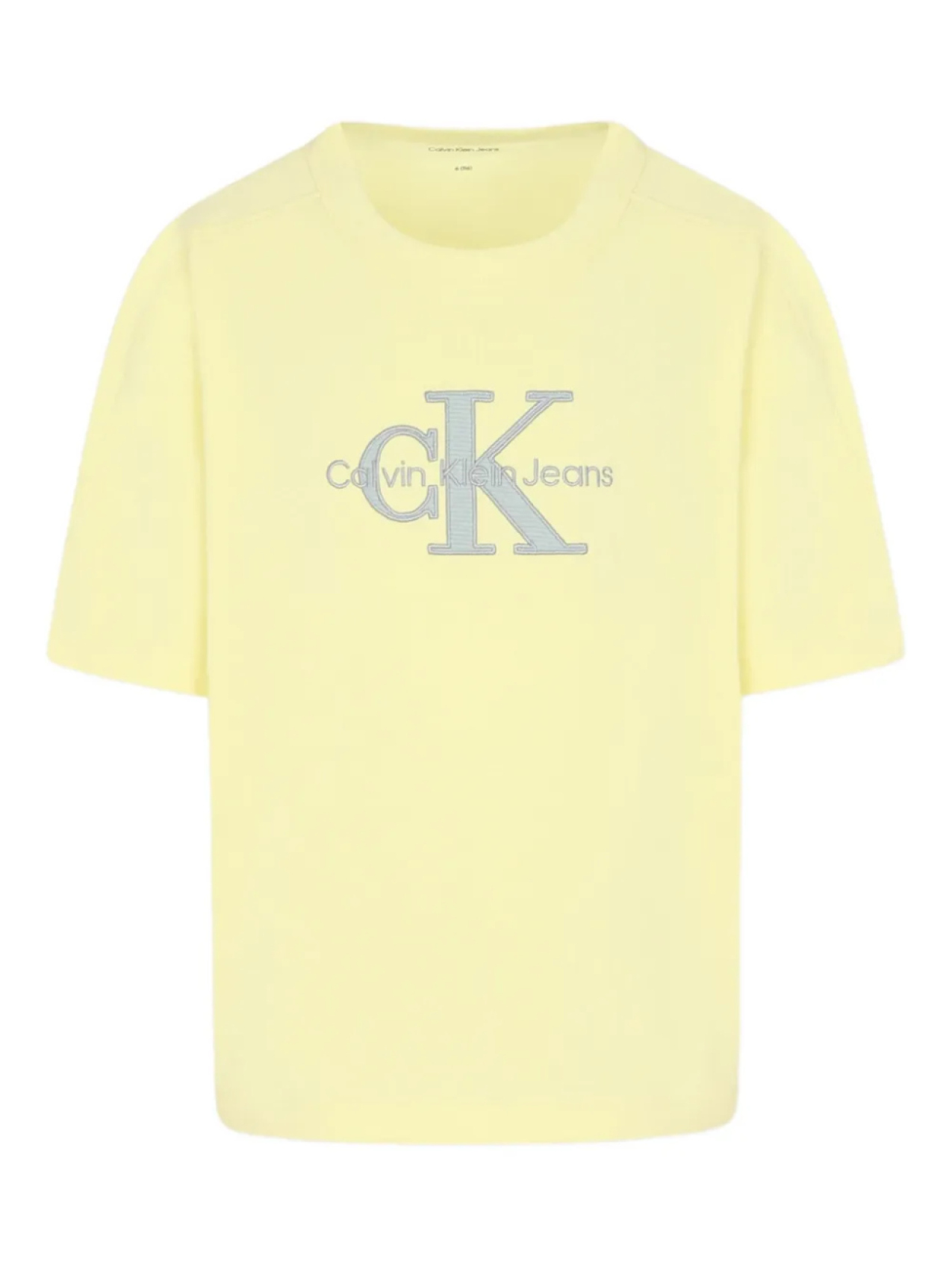 

Футболка с логотипом Calvin Klein Kids, желтый