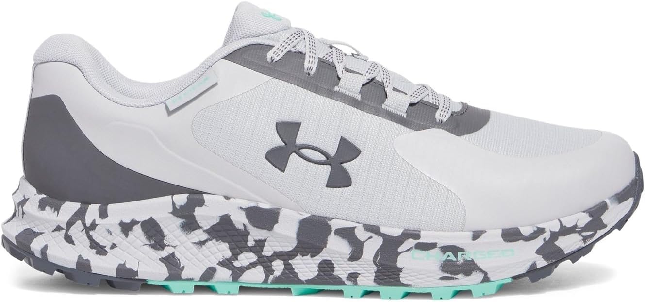 

Мужские трейловые кроссовки Under Armour Charged Bandit Trail 3 с защитой от дождя, (014) Halo Gray/Castlerock/Castlerock