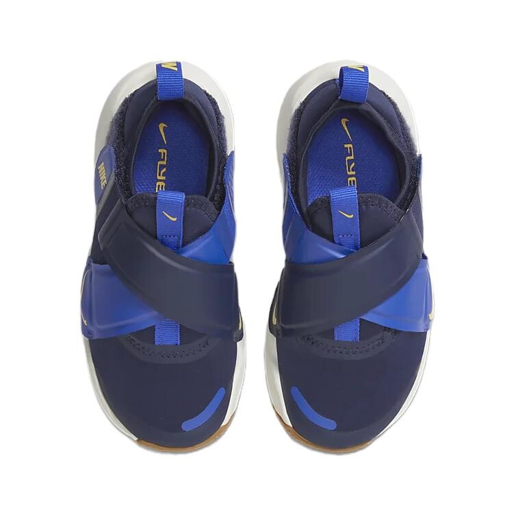 Кроссовки Flex Advance Kids Lifestyle PS Low-top синего/белого цвета Nike, синий — фото 3