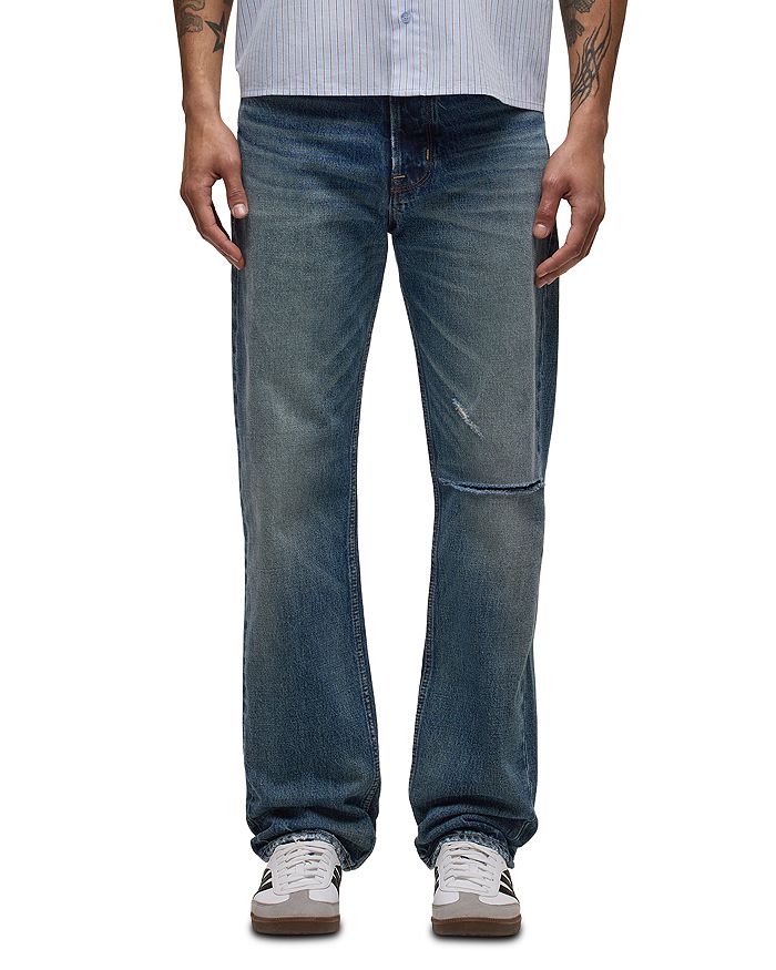 

Wes Classic Straight Fit Jeans в цвете Ranger Blue Hudson, синий