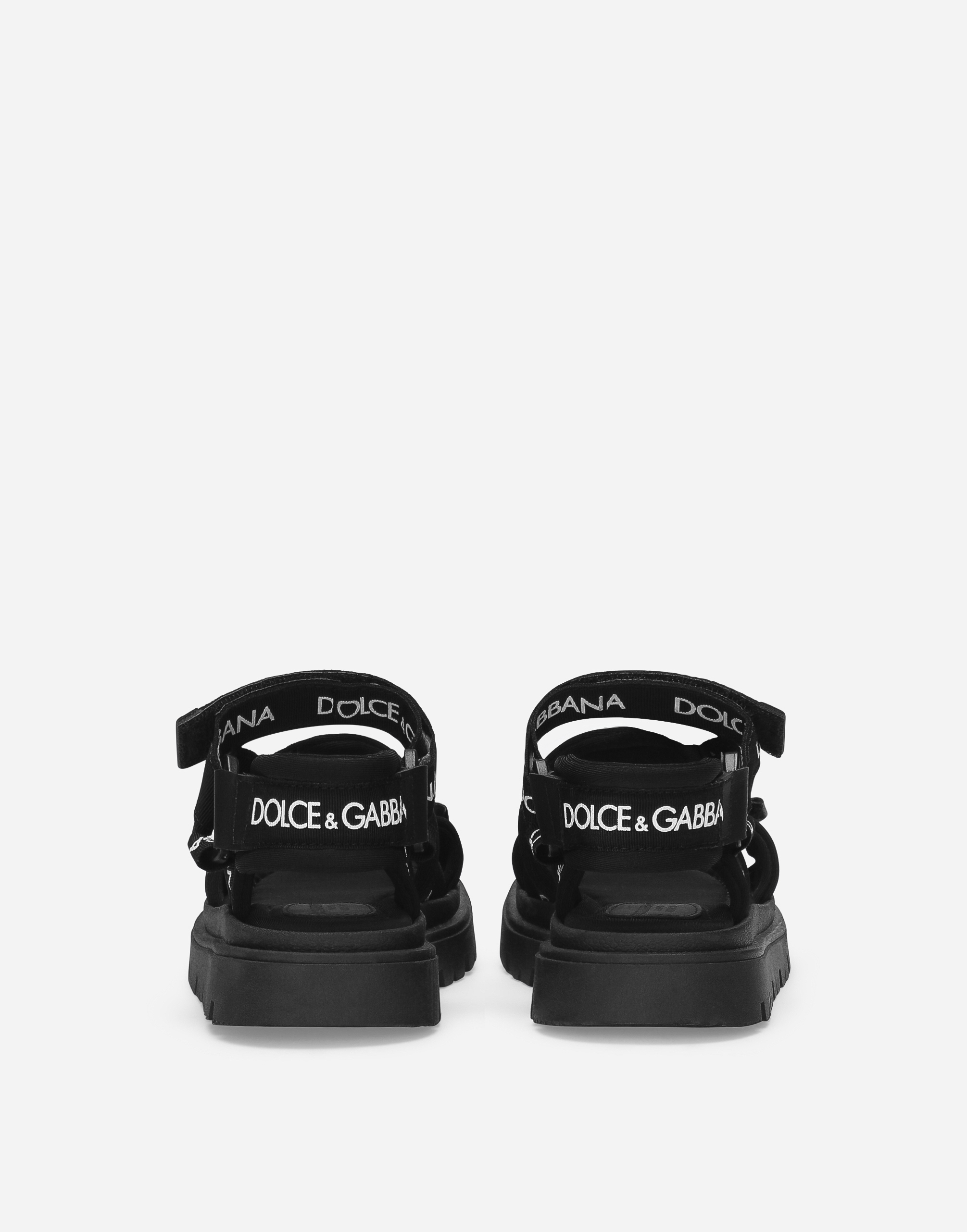 Босоножки из гросгрейна Dolce&Gabbana, черный — фото 3