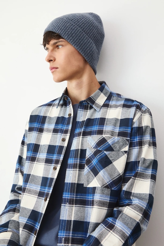 

Мужская шапка из мериносовой шерсти Medicine, синий