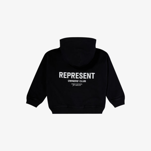 Толстовка из хлопкового трикотажа с логотипом 1–4 года Represent, черный — фото 3
