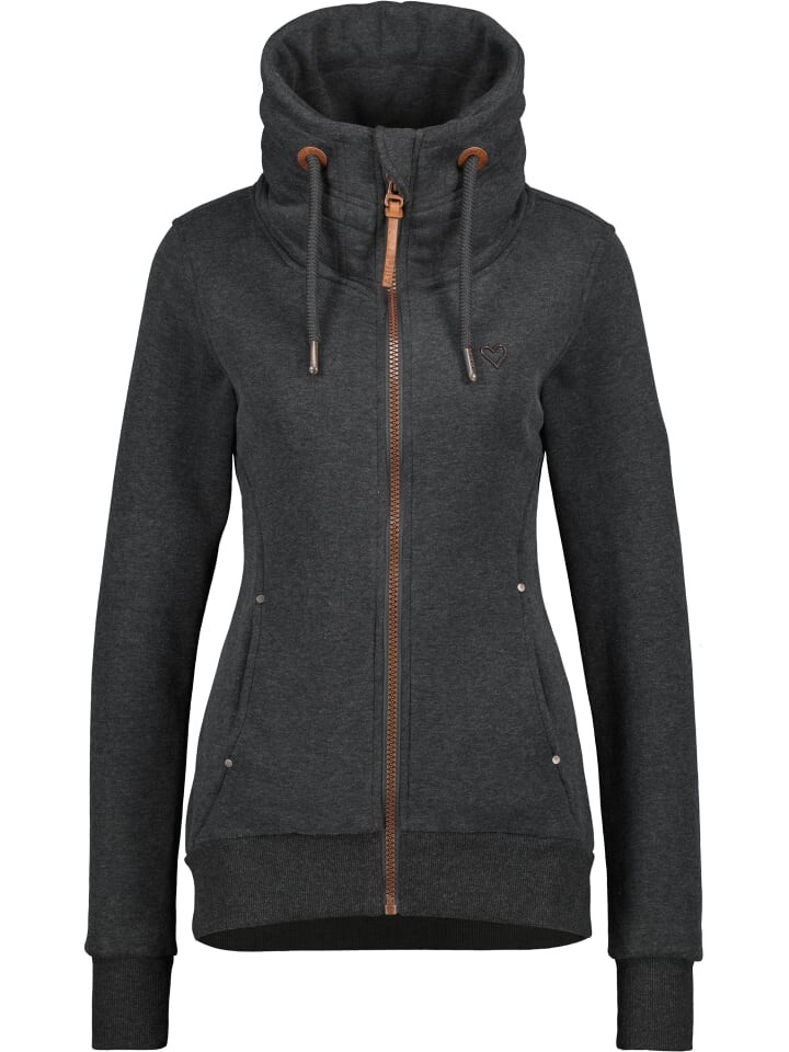 

Спортивня куртка alife and kickin, цвет moonless melange