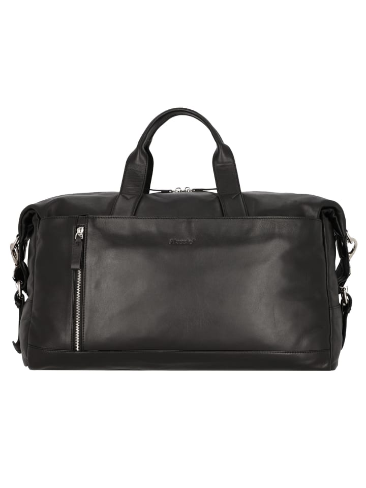 

Дорожная сумка Topo Weekender, кожа, 50 см, черного цвета Alassio