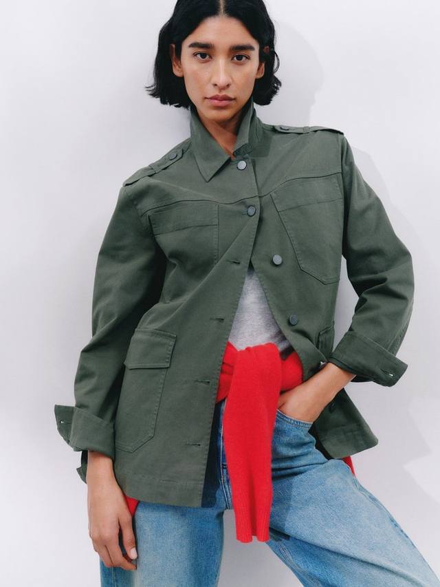 

Служебная куртка HUSH, цвет Khaki Green