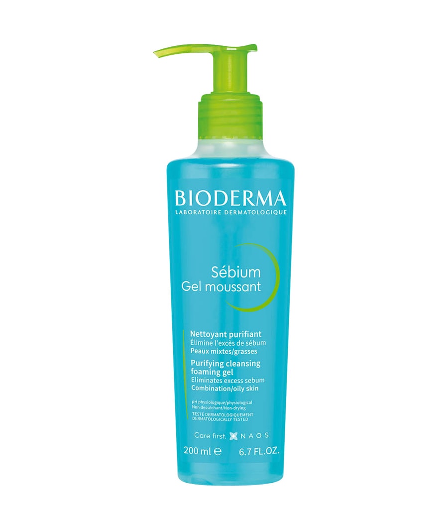

Очищающий гель Bioderma Sébium Gel moussant Sanft klärendes Reinigungsgel, 200 ml