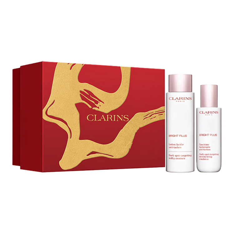 

Jiaoyunshi новогодний лимитированный набор Rich Type молочная эмульсия для ухода за кожей увлажнение и гидратация 75мл+200мл CLARINS