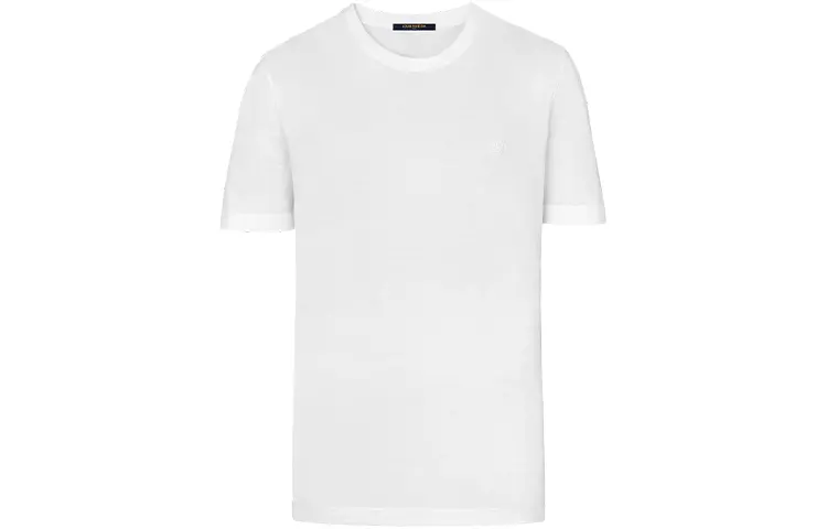 

Новые квартальные продукты LV T-shirt Men Louis Vuitton, белый