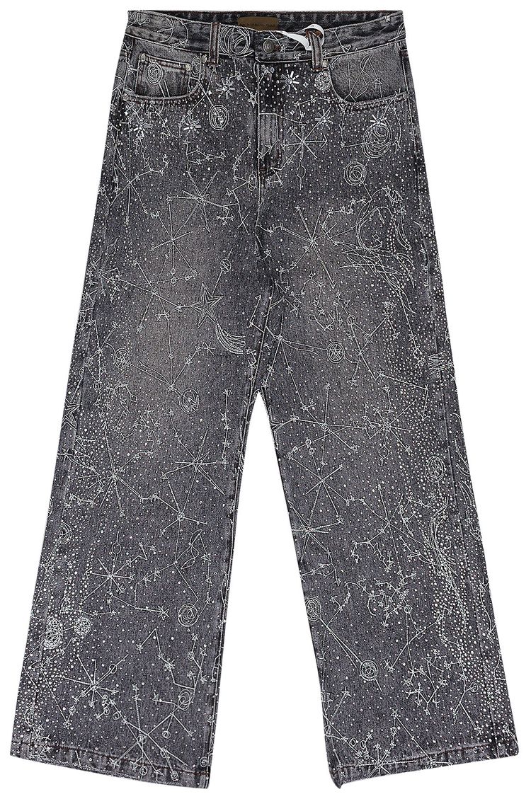 

Рождение королевского ребенка, джинсы с бриллиантами 20K Birth Of Royal Child, черный