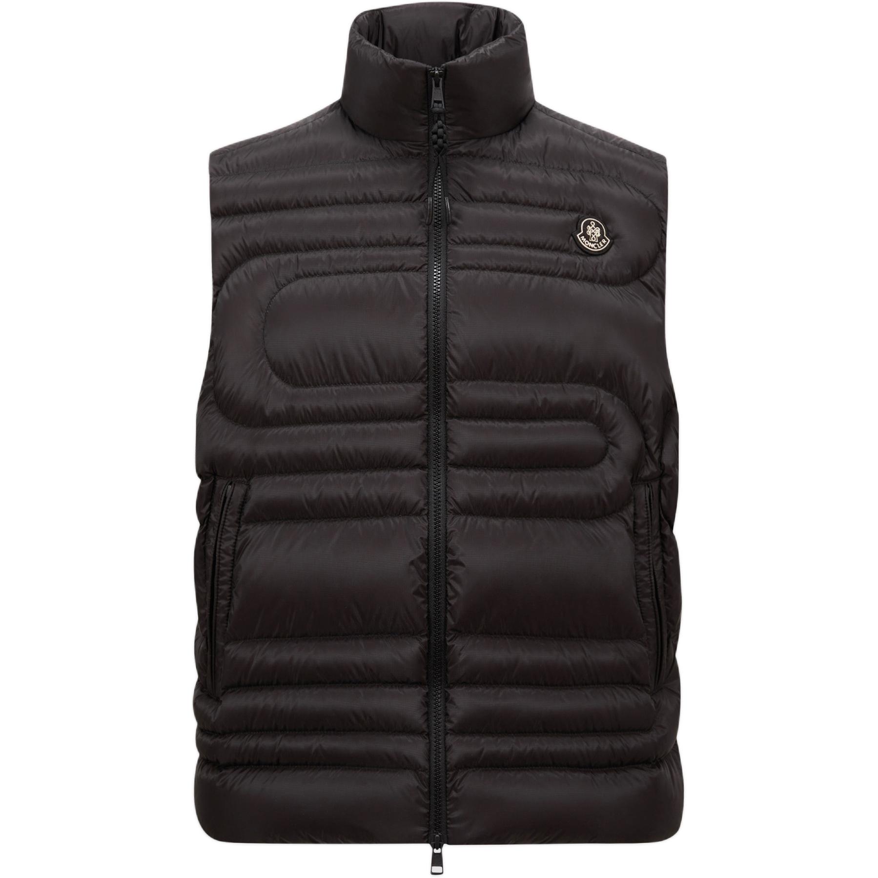 

Moncler Пуховик жилет с молнией, Black