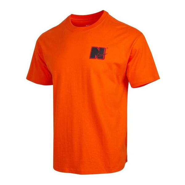 

Футболка Nike Short Sleeved basketball T-Shirt 'Orange', оранжевый