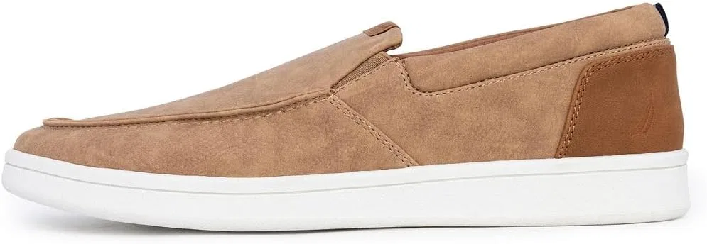 Мокасины Nautica Derwin, Tan Smooth-patro — фото 2
