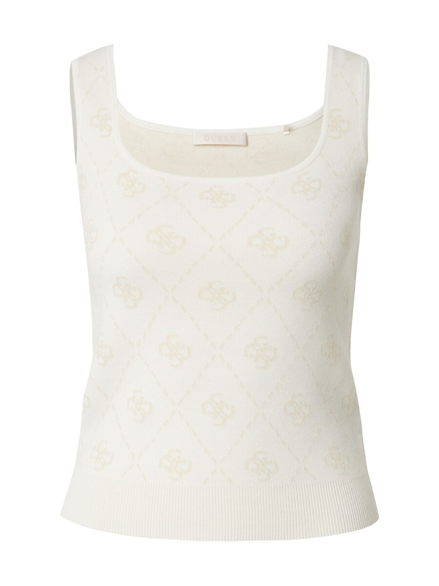 

Вязаный топ GUESS SARAH, цвет Camel/Light beige