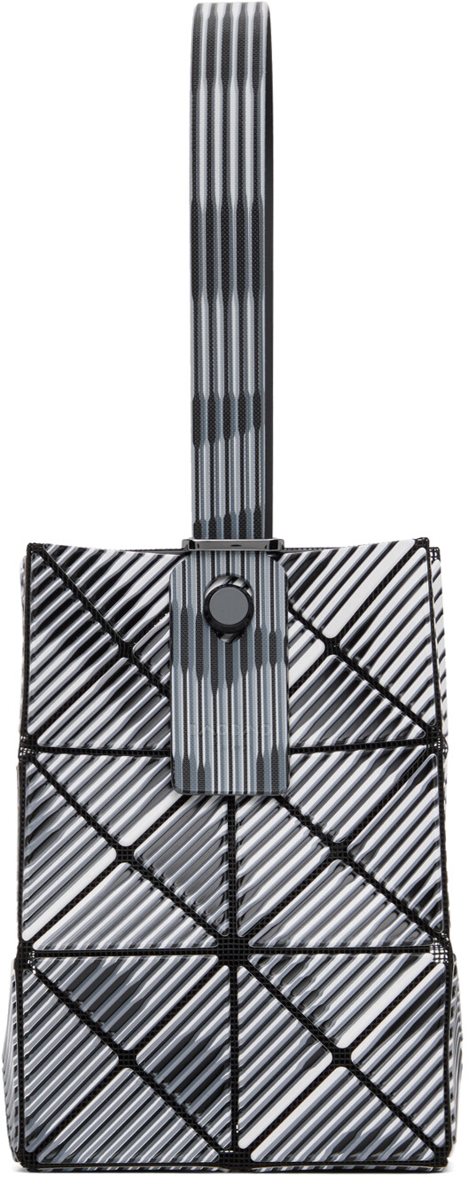 

Сумка Beam белого и черного цвета BAO BAO ISSEY MIYAKE