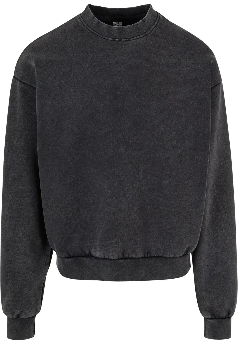 

Свитер с круглым вырезом URBAN CLASSICS " Urban Classics Men's Acid Washed Crew", черный