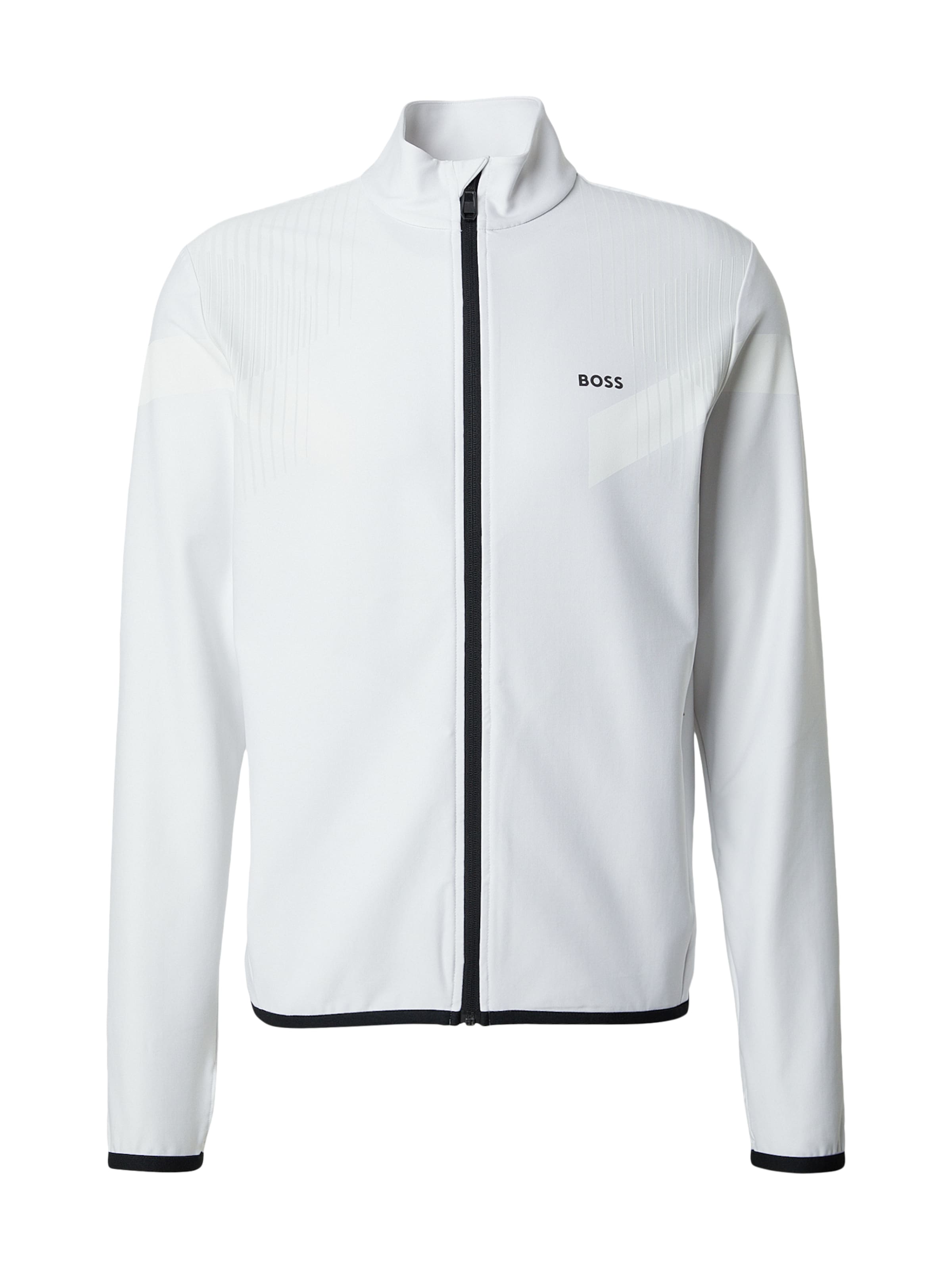 

BOSS Спортивный худи на молнии 'Active Push' в белом цвете