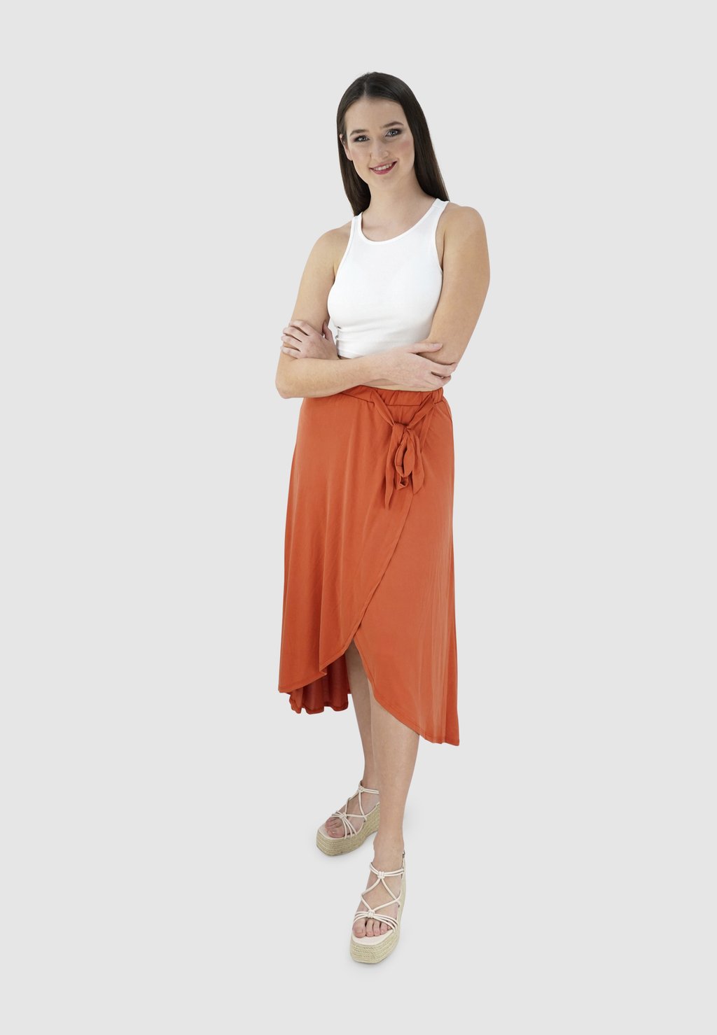 Босоножки на танкетке High heeled sandals Findlay, бежевый