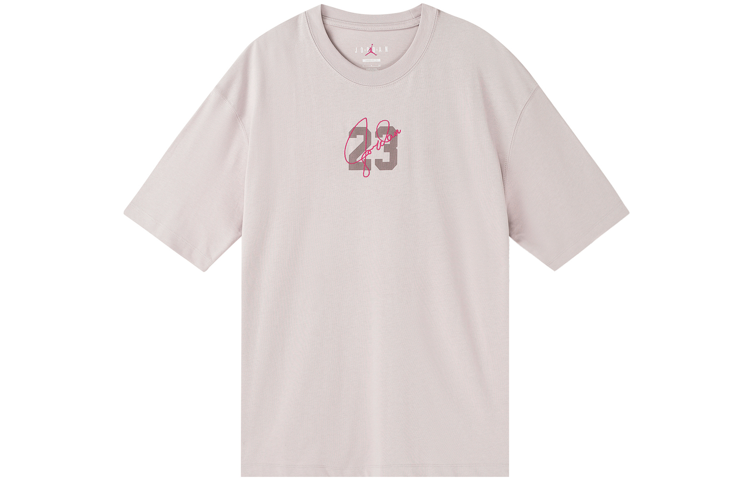 

Jordan Футболка с рукавом дроп-шоулд женская розовая, Розовый, Jordan Футболка с рукавом дроп-шоулд женская розовая