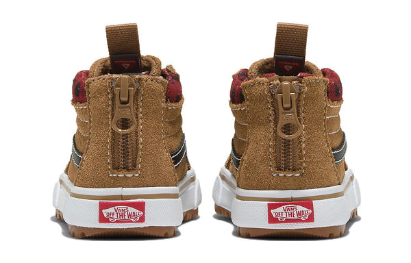 Кроссовки sk8-hi zip mte-1 'plaid brown black' Vans, коричневый — фото 4