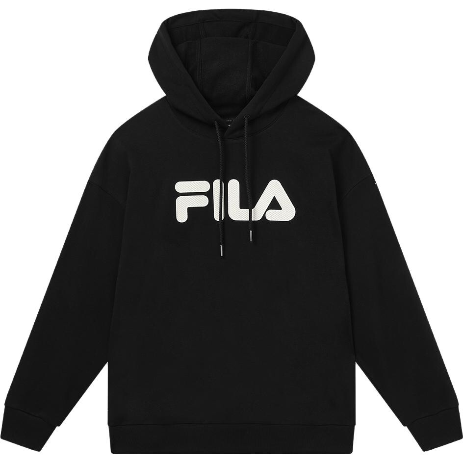 

Толстовка унисекс черная Fila, черный