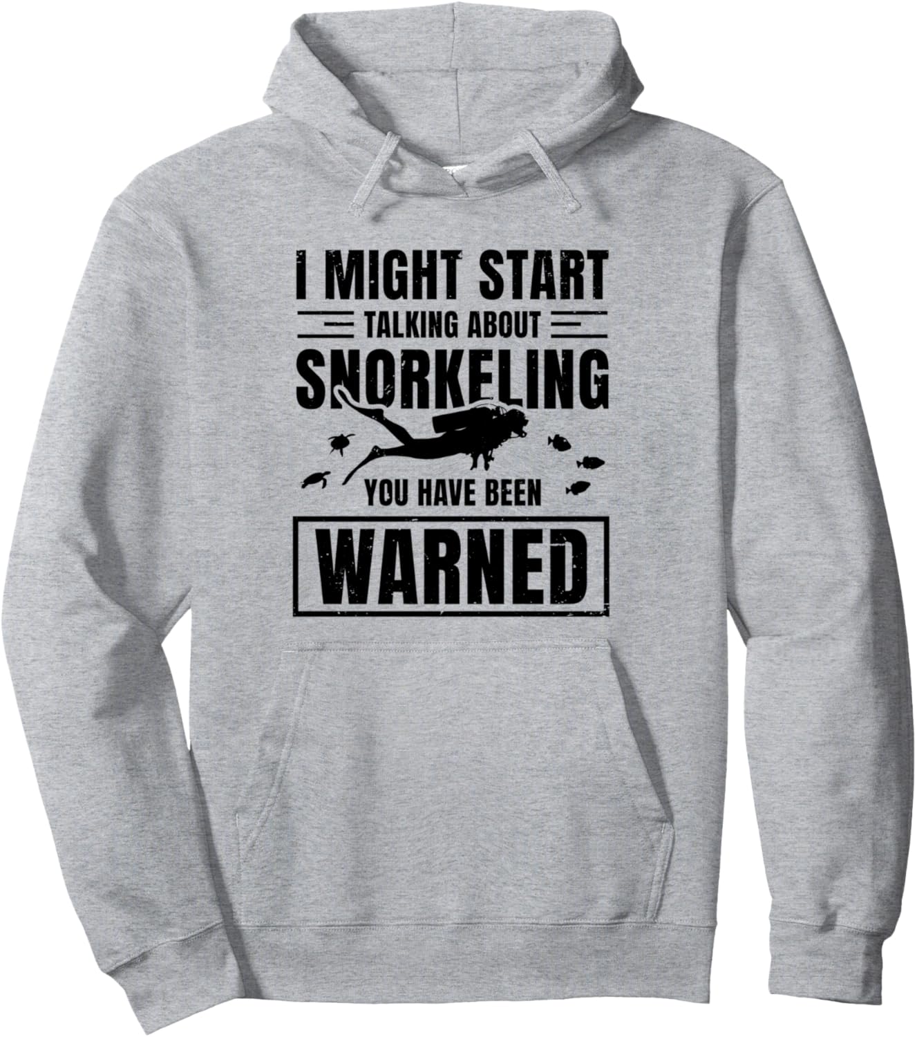 

Можете начинать говорить о сноркелинге, предупреждаю. Толстовка, серая (серый меланж), размер S Snorkel Gift Idea Diving Snorkeler Apnoe Diver