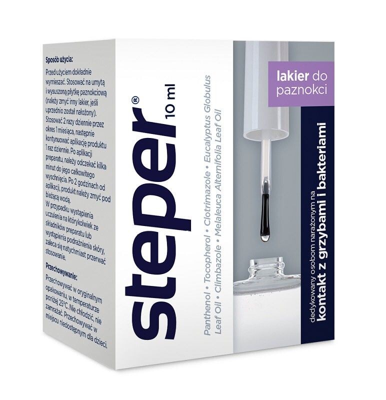 

Steper Lakier Do Paznokci лак для ногтей, 10 ml